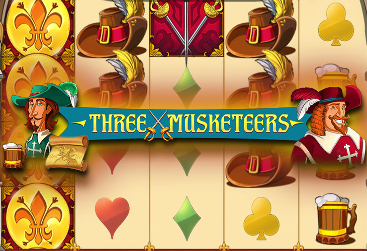 Three Musketeers - Red Tiger Gaming slot at Zamba Casino Casino